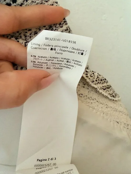 NWT RED Valentino Tweed Ruffle Hem Blazer Jacket- 38 - Picture 7 of 13